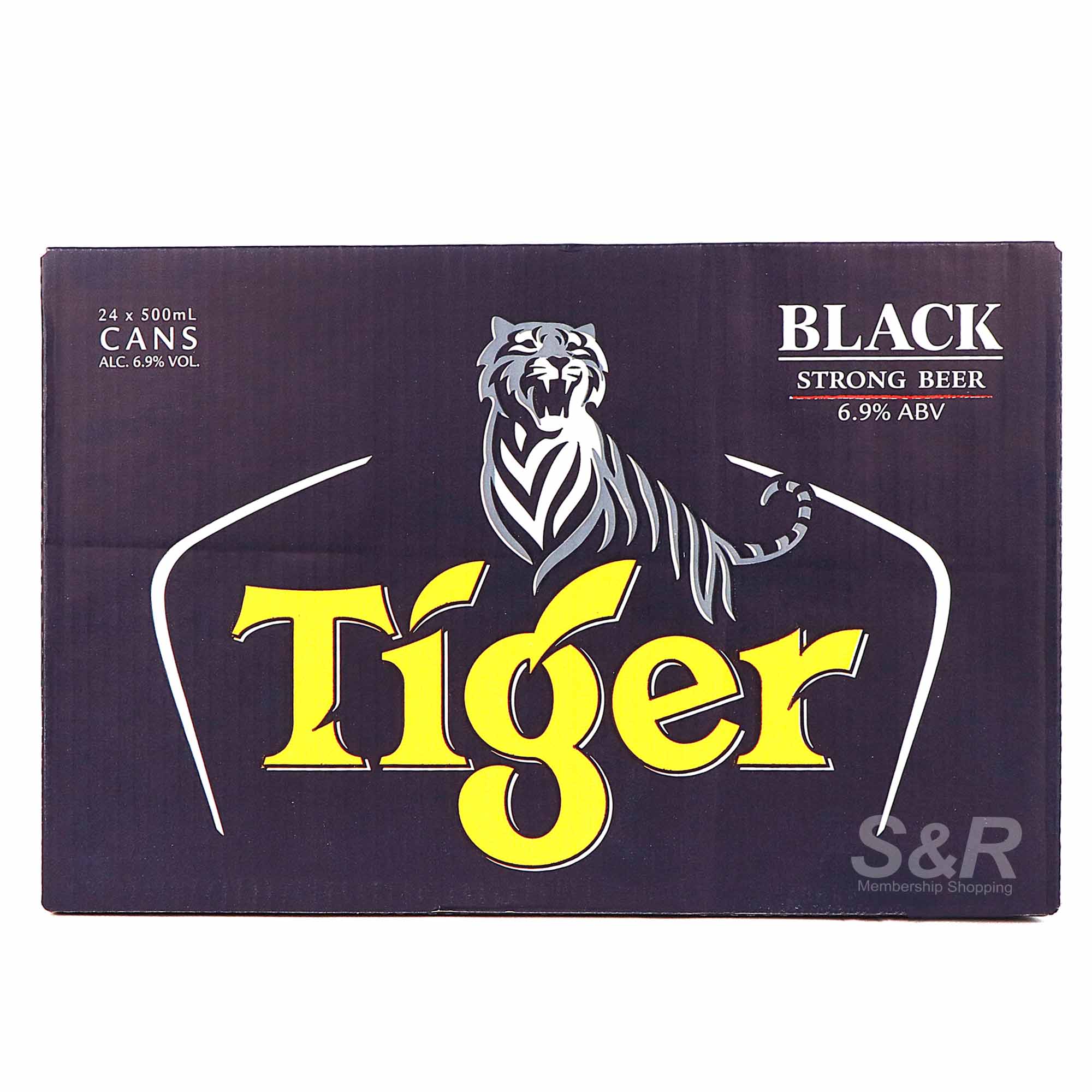Tiger Black Strong Beer 24 cans Tiger Black Strong Beer 24 cans